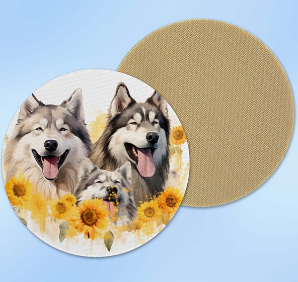 Dog Drink Coaster